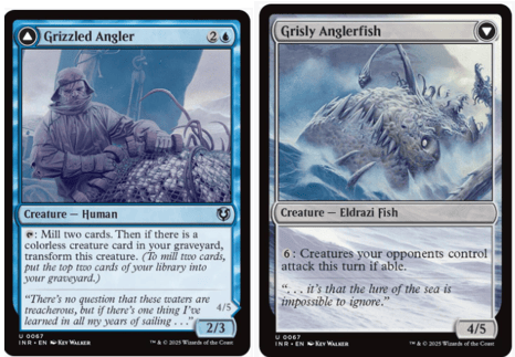 Grizzled Angler // Grisly Anglerfish - Foil